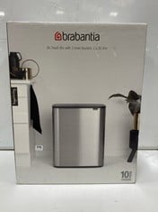 BRABANTIA BO TOUCH BIN , WITH 2 INNER BUCKETS (2X30L) - RRP £220