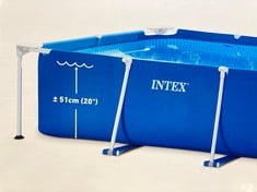 INTEX 2.2M RECTANGULAR POOL FRAME SET