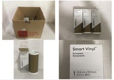 15 X CRICUT JOY GOLD SMART VINYL - 13.9CM X 121.9CM