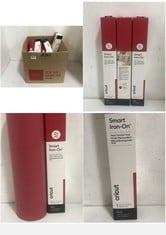 10 X CRICUT RED SMART IRON-ON - 33CM X 0.9M