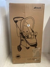 HAUCK CITI NEO II CHILD STROLLER - CAVIAR/STONE - RRP £100