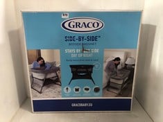 GRACO SIDE-BY-SIDE BEDSIDE BASSINET - NIGHT SKY