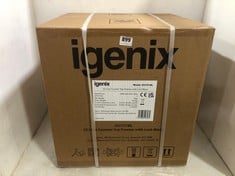 IGENIX 33L COUNTER TOP FREEZER WITH LOCK IN BLACK - RRP £99