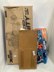 4 X ASSORTED KIDS TOYS TO INCLUDE NERF ELITE2.0 EAGLEPOINT RD-8