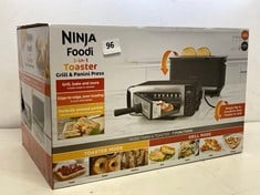 NINJA FOODI 3-IN-1 TOASTER / GRILL & PANINI PRESS - RRP £150