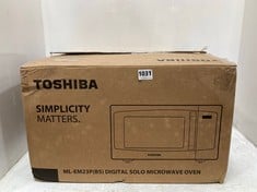 TOSHIBA MICROWAVE OVEN 23L 800W IN BLACK MODEL NO - ML-EM23P(SS)