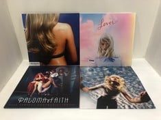 5 X ASSORTED VINYL RECORDS TO INCLUDE TAYLOR SWIFT LOVER