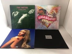 6 X ASSORTED VINYL RECORDS TO INCLUDE ALWAYS-THE VERY BEST OF ERASURE VINYL