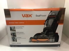 VAX DUAL POWER CARPET WASHER - MODEL NO.: W86-DP-B