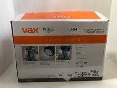 VAX PICK UP PET CORDLESS BAGLESS CYLINDER VACUUM MODEL NO-CVRAV013