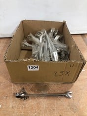 BOX OF 25 X ADVANCED RATCHET SPANNER 11MM