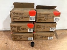 6 X BOXES OF SPARE 3/8" DR.12PT SOCKET - 20MM BLACK 20PCS PER BOX