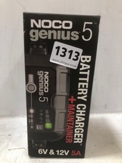 NOCO GENIUS 5 6V & 12V BATTERY CHARGER + MAINTAINER