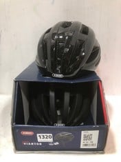 ABUS VIANTOR CYCLE HELMET VELVET BLACK 52-58CM TO INCLUDE ABUS CYCLE HELMET SHINY BLACK 51-55CM