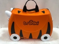 TRUNKI TIPU THE TIGER RIDE ON SUITCASE ORANGE