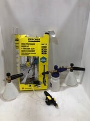 5 X ASSORTED SPRAYING ITEMS TO INCLUDE KARCHER HIGH PRESSURE HOSE KIT