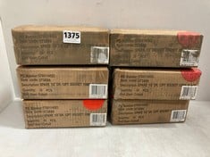 6 X BOXES OF SPARE 1/2" DR. 12PT SOCKET 15MM BLACK 30PCS PER BOX