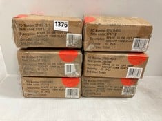 5 X BOXES OF SPARE 3/8" DR 12PT SOCKET - 7/16" BLACK 30PCS PER BOX TO INCLUDE 1 X BOX OF SPARE 3/8" DR. E SOCKET - E11 BLACK 30PCS