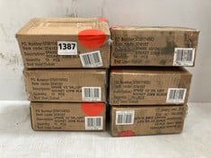 6 X BOXES OF SPARE 1/2" DR. 12PT SOCKET 22MM BLACK 10PCS PER BOX