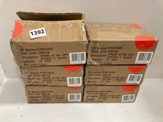 6 X BOXES OF SPARE 1/2'' DR. 12PT SOCKET - 1'' BLACK - PACK OF 10 / EACH