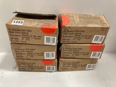 6 X BOXES OF SPARE 1/2'' DR. 12PT SOCKET - 1'' BLACK - PACK OF 10 / EACH