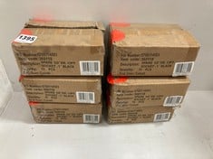 6 X BOXES OF SPARE 1/2'' DR. 12PT SOCKET - 1'' BLACK - PACK OF 10 / EACH