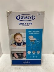 GRACO SNACK N' STOW HIGHCHAIR