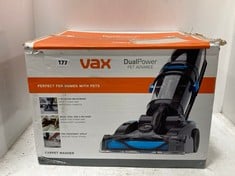 VAX DUAL POWER PET ADVANCE CARPET CLEANER - RRP £144