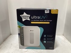 TOMMEE TIPPEE ULTRA UV 3-IN-1 STERILISER, DRYER & STORAGE WHITE - RRP £149