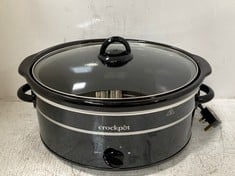 CROCKPOT 6.5L MANUAL SLOW COOKER