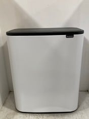 BRABANTIA TOUCH BIN HI WITH 2 INNER BUCKETS 2 X 30L