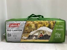 COLEMAN 1 RED CANYON 8 PERSON TENT - RRP £150