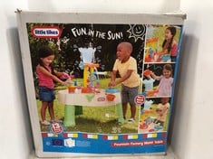 LITTLE TIKES FOUNTAIN FACTORY WATER TABLE