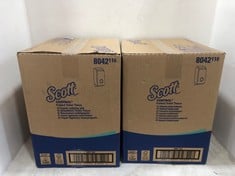 2 X SCOTT BRAND CONTROL FOLDED TOILET TISSUE 36 X 250 8042110