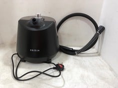 FRIDJA PREMIUM GARMENT STEAMER F1200/BLK - RRP £152