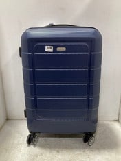 SHOWKOO DARK BLUE 4 WHEEL TRAVEL CASE