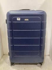 SHOWKOO DARK BLUE 4 WHEEL TRAVEL CASE