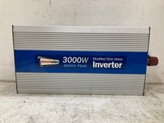 STREETWIZE 3000W (6000W PEAK) MODIFIED SINE WAVE INVERTER INVERTER SWINV3000 - RRP £455