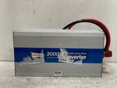 STREETWIZE 3000W (6000W PEAK) MODIFIED SINE WAVE INVERTER INVERTER SWINV3000 - RRP £455