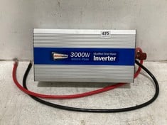 STREETWIZE 3000W (6000W PEAK) MODIFIED SINE WAVE INVERTER INVERTER SWINV3000 - RRP £455