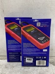 2 X STREETWIZE OBD II VEHICLE DIAGNOSTIC READER SWOBD