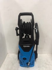 TOPTECH 120 BAR PRESSURE WASHER WITH BUILT IN HOSE REEL POWERFUL 1800W MOTOR