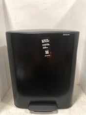 BRABANTIA BO PEDAL BIN WITH 1 INNER BUCKET 60L