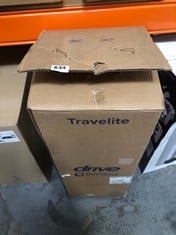 DRIVE DEVILBISS HEALTHCARE TRAVELITE ALUMINIUM TRANSPORT CHAIR