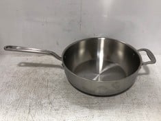 MADE IN COOKWARE 5 QUART STAINLESS STEEL SAUCIER PAN - RRP £229