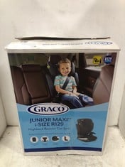 GRACO JUNIOR MAXI I-SIZE R129 HIGHBACK BOOSTER CAR SEAT