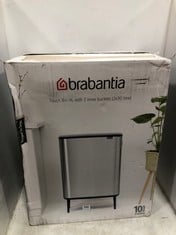 BRABANTIA TOUCH BIN HI WITH 2 INNER BUCKETS 2 X 30L