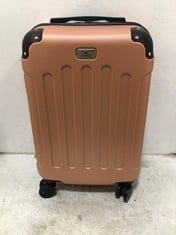 LUGG LIGHTWEIGHT TRAVEL CABIN BAG ROSE GOLD