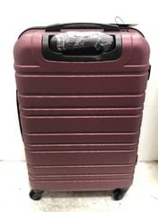 A2B BURGUNDY 4 WHEEL TRAVEL CASE