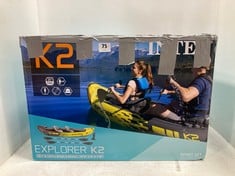 INTEX EXPLORER 2 INFLATABLE KAYAK - RRP £99